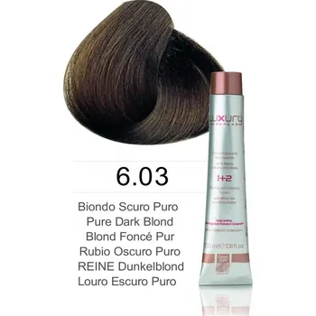 Barva na vlasy Green Light barva na vlasy Luxury 6.03 100 ml