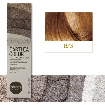 Barva na vlasy BBcos barva na vlasy Earthia Color 8/3 100 ml