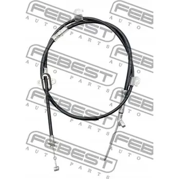 Zavěšení kol Lanko ruční brzdy pravé - FEBEST 0199-BCASV50RH