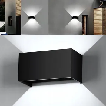 Nástěnné svítidlo 24W Zahradní Nástěnné Svítidlo / Venkovní Fasádní Lampa - Nahoru Dolů