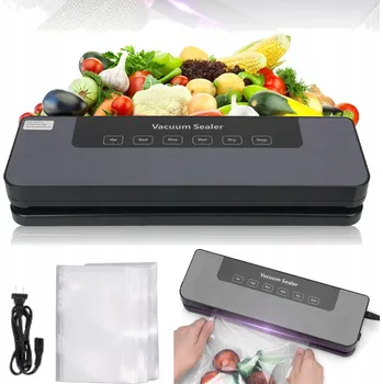 Vakuovačka Vakuový stroj na utěsňování potravin s 15 ks vakuových sáčků