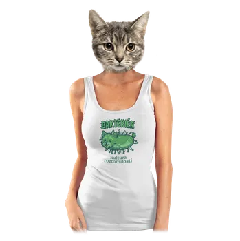 Bastard Bakteriér dámské tílko klasické White