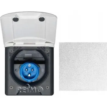 Elektrická zásuvka Venkovní zásuvka pro karavan 230V CEE proud Fawo