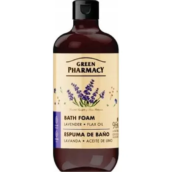 Koupelová pěna Green Pharmacy pěna do koupele levandule a lněný olej 500 ml
