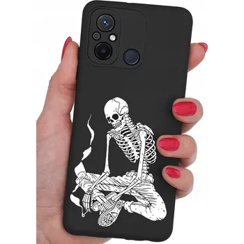 Pouzdro na mobilní telefon Zadní Kryt KrainaGSM pro Xiaomi Redmi 12C, černý