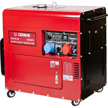 Elektrocentrála Přenosná elektrocentrála CEDRUS třífázová 7100 W na naftu