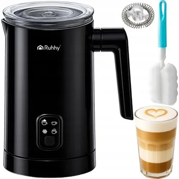 Šlehač mléka Elektrický napěňovač mléka s ohřevem RUHHY, džbánkový, 4 režimy, 350 ml