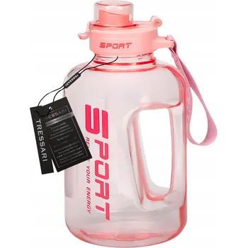 Láhev TRESSARI sport Motivační láhev 1700 ml lahev na pití těsný vůči vodě BPA FREE