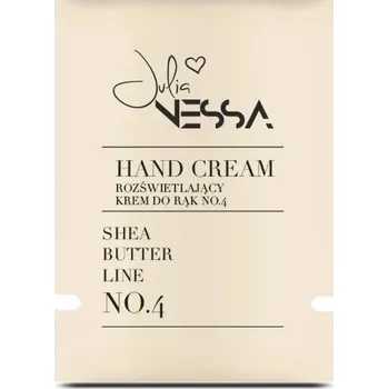 Péče o ruce Parfémovaný krém na ruce Julia Nessa 20% bambuckého másla No.4 2 ml