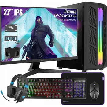 Stolní počítač Počítač Ryzen 7 5700x RTX 5060 32GB SSD 512GB Windows11 Monitor 27"