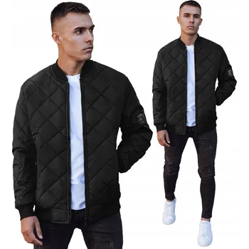 Pánský bomber DStreet pánská bunda bomber bez kapuce TX4847 velikost M