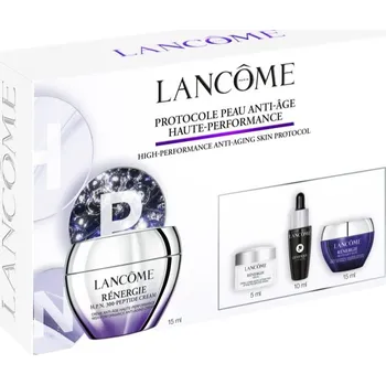 Péče o oční okolí Lancôme Rénergie Lancôme Rénergie H.P.N. 300-Peptide Cream protivráskový denní krém 15 ml + Lancôme Rénergie Nuit Multi-Lift noční zpevňující a protivráskový krém na obličej a krk 15 ml + Lancôme Rénergie Yeux protivráskový oční krém 5 ml + Lancôme Génifi