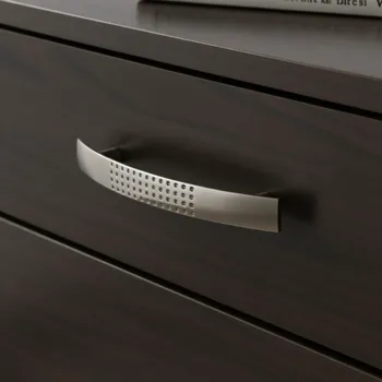 Nábytkové kování Interex Úchytka VELLEN / Nikl matný 128 mm