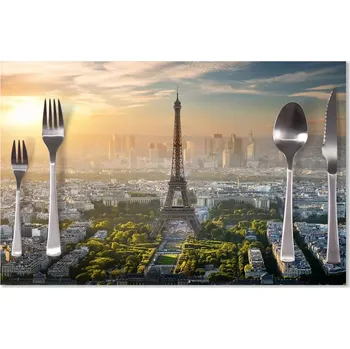 prostírání Sablio Prostírání Paříž Eifellova věž Skyline: 40x30cm
