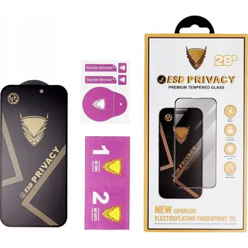 Tvrzené Sklo OG Premium Privacy Glass - pro Samsung Galaxy S24 Plus, černé