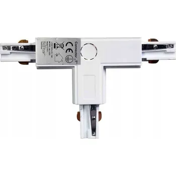 Bodové svítidlo MILAGRO Spojka pro lištové osvětlení, bílá, 3-okruhová