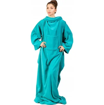 Dámský župan Župan s kapucí - Mátový