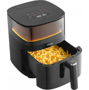 fritéza Horkovzdušná fritéza 5L 1500W s 10 programy a funkcí rozprašování vody