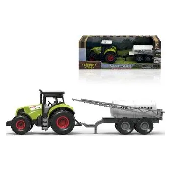 Dětské hřiště Traktor z przyczepą ze światłem i dźwiękiem (pl, 2000, Madej)