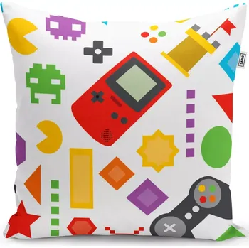Polštář Sablio Polštář Videohra - 50x50 cm