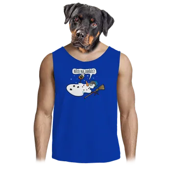 Pánské tílko Bastard Něco na zahřátí pánské tílko Royal Blue