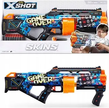 Dětská zbraň Raketomet SKINS-LAST STAND (16 Šipek) X-Shot