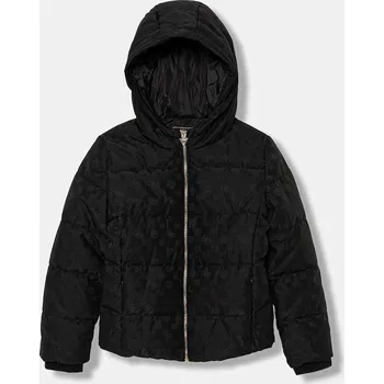 Chlapecká bunda Dětská bunda Guess černá barva, J5BL22 WI140 J5BL22.WI140.9BYA 99X, vel. 125-135