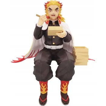 Figurka Demon Slayer: Kimetsu no Yaiba Figurka Rengoku Kyojuro - Zarážka na Nudle (Noodle Stopper) PVC 14 cm