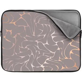 pouzdro na notebook Sablio Obal na notebook Béžové vzorce - 13"