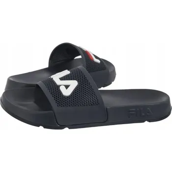 Pánské pantofle Pánské pantofle Fila Morro Bay Slipper nazouváky k bazénu pěnové tmavě modré velikost 44