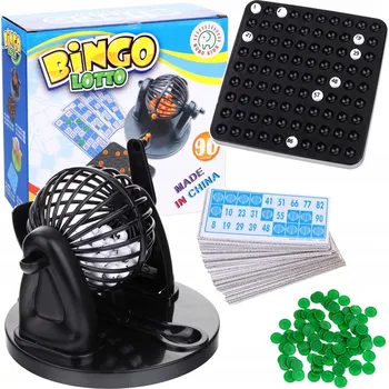 Desková hra Společenská hra Bingo Rodinná Hra Lotto Scale75