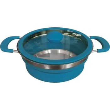 Eurotrail pánev se skládací poklicí 16 cm silikonová