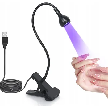 UV lampa na nehty UV LED LAMPA 5W PRO VYT VRZOVÁNÍ LEPIDEL, LAKŮ, GELŮ NA NEHTY + SILNÁ SVORKA