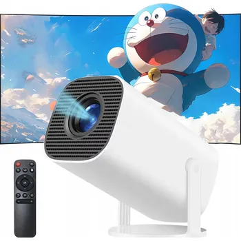 Projektor LED Projektor Dartmax PROJEKTOR DOMÁCÍ OTOČNÝ Android TV bílý