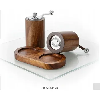 Kuchyňský mlýnek Ruční mlýnek na lněné semínko s nastavením hrubosti mletí