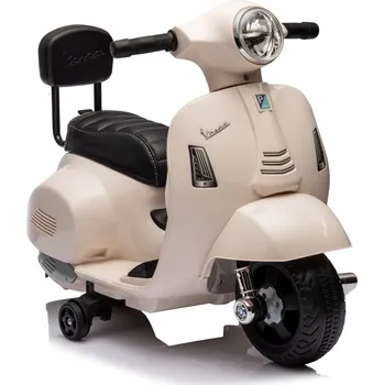 Odrážedlo Akumulátor Odrážedlo Vespa s opěradlem, bílý