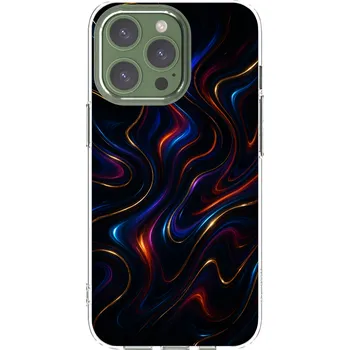 Pouzdro na mobilní telefon Picasee silikonový průhledný obal pro Apple iPhone 13 Pro - Noir