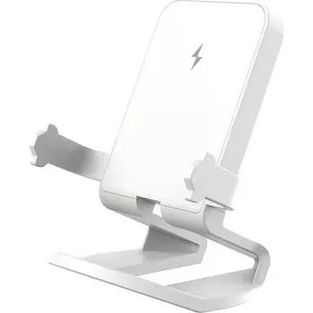 1stCOOL bezdrátová přenosná QI nabíječka 15W, panáček, USB-C, černá