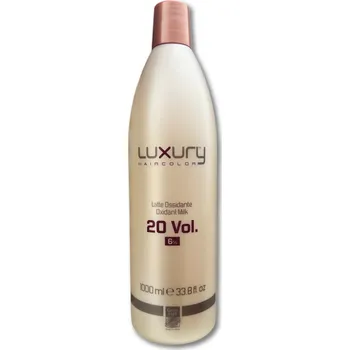 Barva na vlasy Green Light oxidační emulze Luxury 20 Vol. 1000 ml