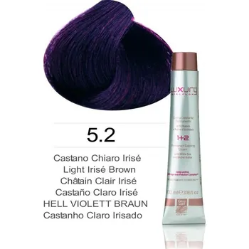 Barva na vlasy Green Light barva na vlasy Luxury 5.2 100 ml