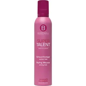 Stylingový přípravek Berrywell tužidlo se silnou fixací Super Talent Styling Mousse Strong 300 ml