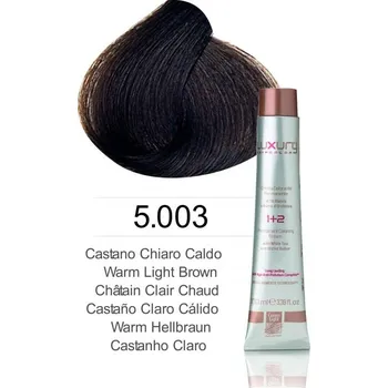 Barva na vlasy Green Light barva na vlasy Luxury 5.003 100 ml