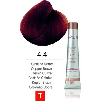 Barva na vlasy Green Light barva na vlasy Luxury 4.4 100 ml