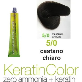 Barva na vlasy BBcos barva na vlasy s keratinem Keratin Color 5/0 100 ml