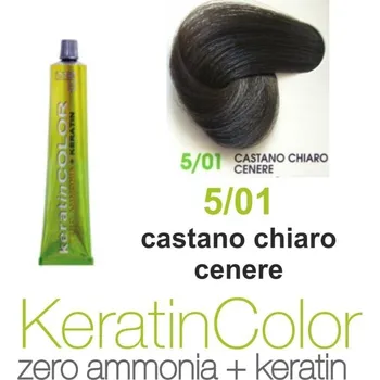 Barva na vlasy BBcos barva na vlasy s keratinem Keratin Color 5/01 100 ml