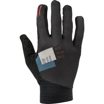 cyklistický dres Cyklistické rukavice R2 VALLNORD ATR55E-black XS