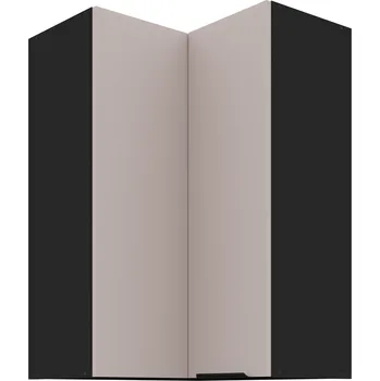 Kuchyňská linka Nábytek PEGAS s.r.o. Horní skřínka ARONA - 60x60 GN-90 2F (90°), Černá mat/Kašmír