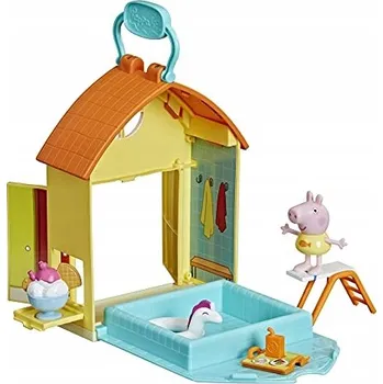 Figurka Peppa Pig Peppina Dobrodružství: Peppin Zábavný Bazén - Hrací Set pro Předškoláky