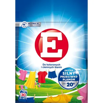 Prací prášek E prášek na barevné prádlo 1,65 kg