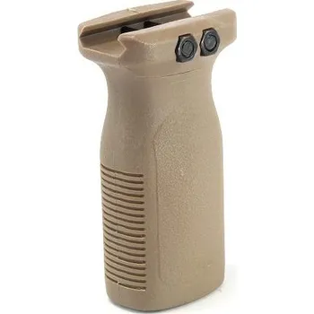 Airsoft FMA Vertikální taktická rukojeť FVG na RIS lištu - DE